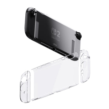 Switch 2分離式透明保護殼 適用任天堂NS2(原廠底座相容)