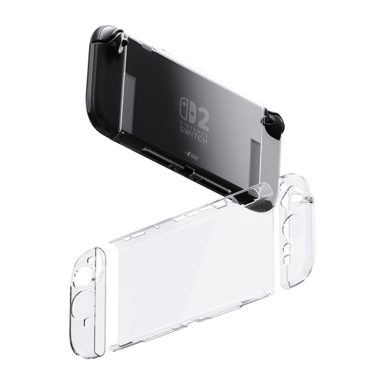Switch 2分離式透明保護殼 適用任天堂NS2(原廠底座相容)