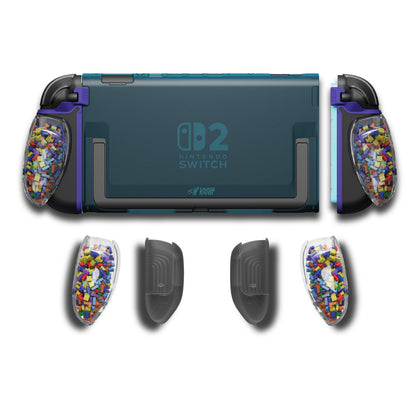 Switch 2『TETR方塊限量版』 積木方塊握把保護殼NeoGrip2 /軟套GripCase2/FissionGrip