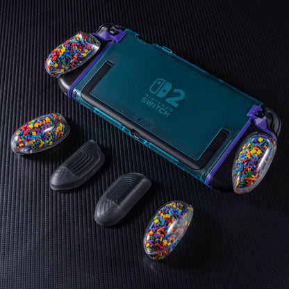 Switch 2『TETR方塊限量版』 積木方塊握把保護殼NeoGrip2 /軟套GripCase2/FissionGrip