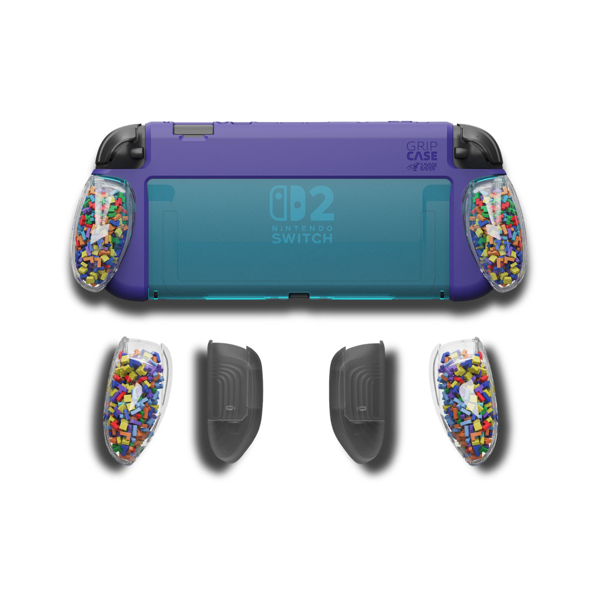Switch 2『TETR方塊限量版』 積木方塊握把保護殼NeoGrip2 /軟套GripCase2/FissionGrip