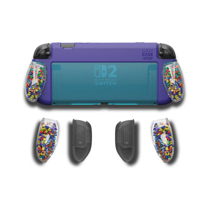 Switch 2『TETR方塊限量版』 積木方塊握把保護殼NeoGrip2 /軟套GripCase2/FissionGrip