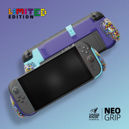 Switch 2『TETR方塊限量版』 積木方塊握把保護殼NeoGrip2 /軟套GripCase2/FissionGrip
