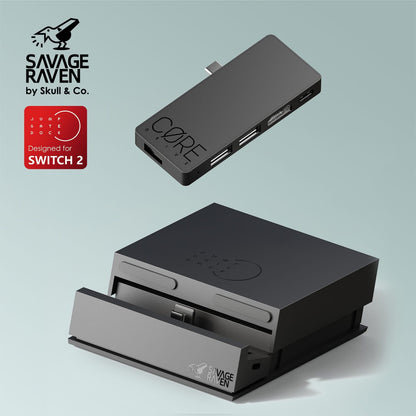 Jumpgate多功能擴充便攜底座 適用任天堂Switch2/NS1(初代/電加/OLED)