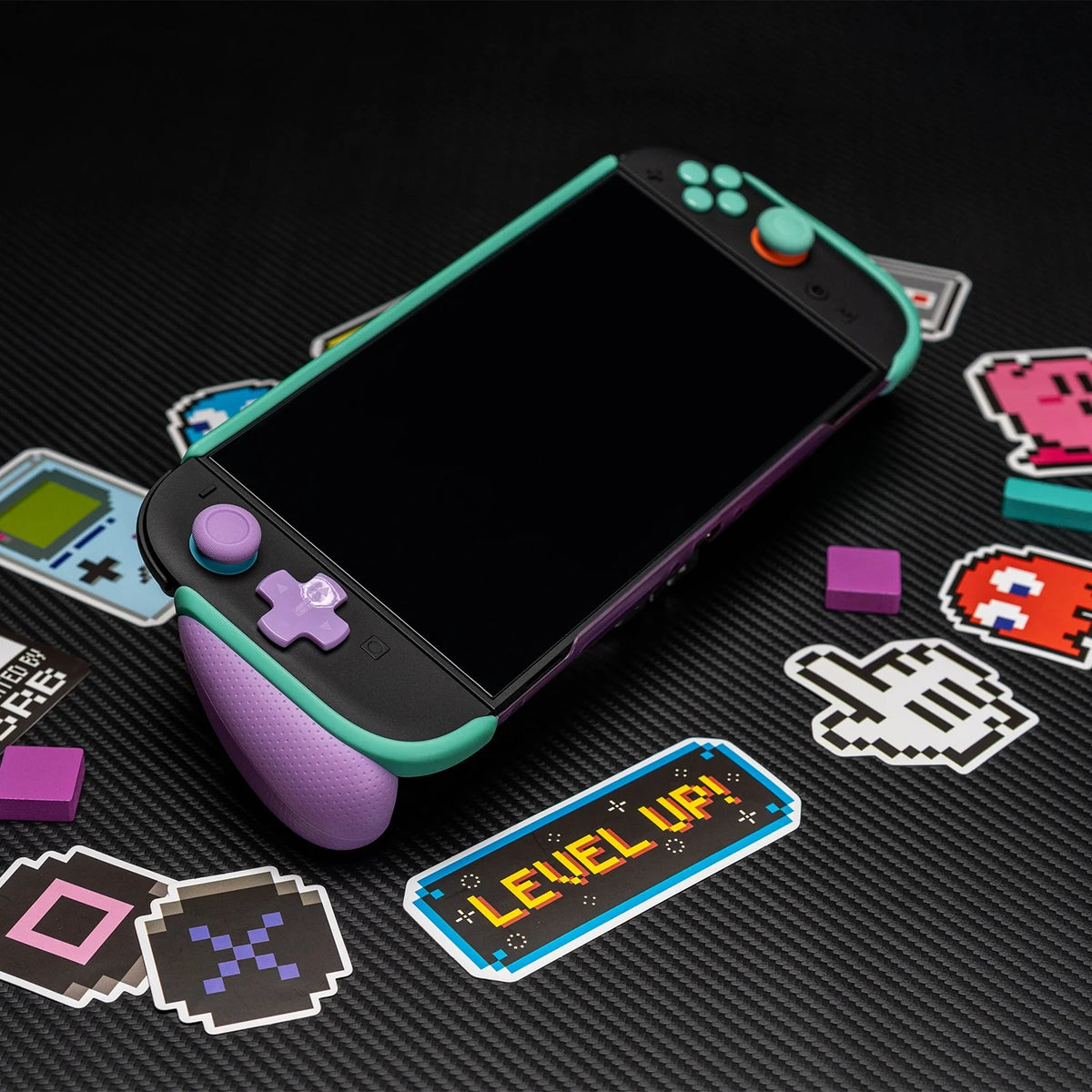Switch 2握把保護軟套 GripCase2 適用NS2的人體工學握把(原廠底座相容)