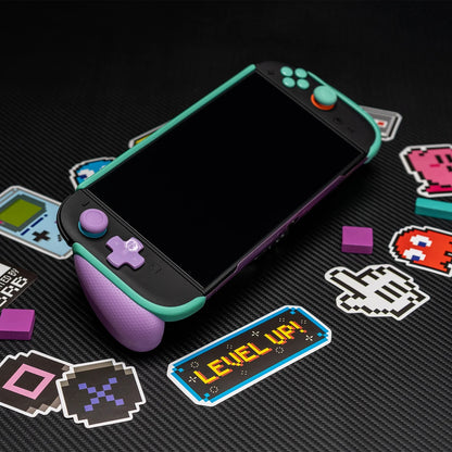 Switch 2握把保護軟套 GripCase2 適用NS2的人體工學握把(原廠底座相容)
