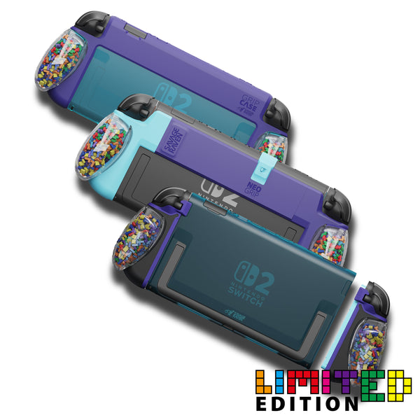 Switch 2『TETR方塊限量版』 積木方塊握把保護殼NeoGrip2 /軟套GripCase2/FissionGrip