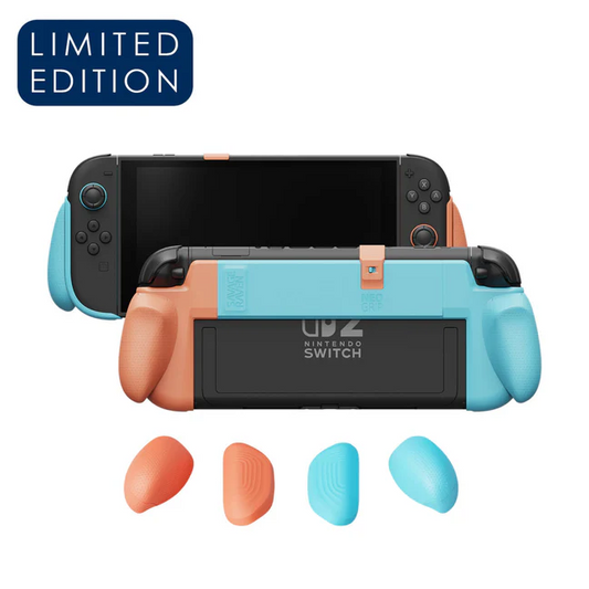 Switch 2握把保護殼 NeoGrip2《首發Day 1限量版》適用NS2的人體工學握把