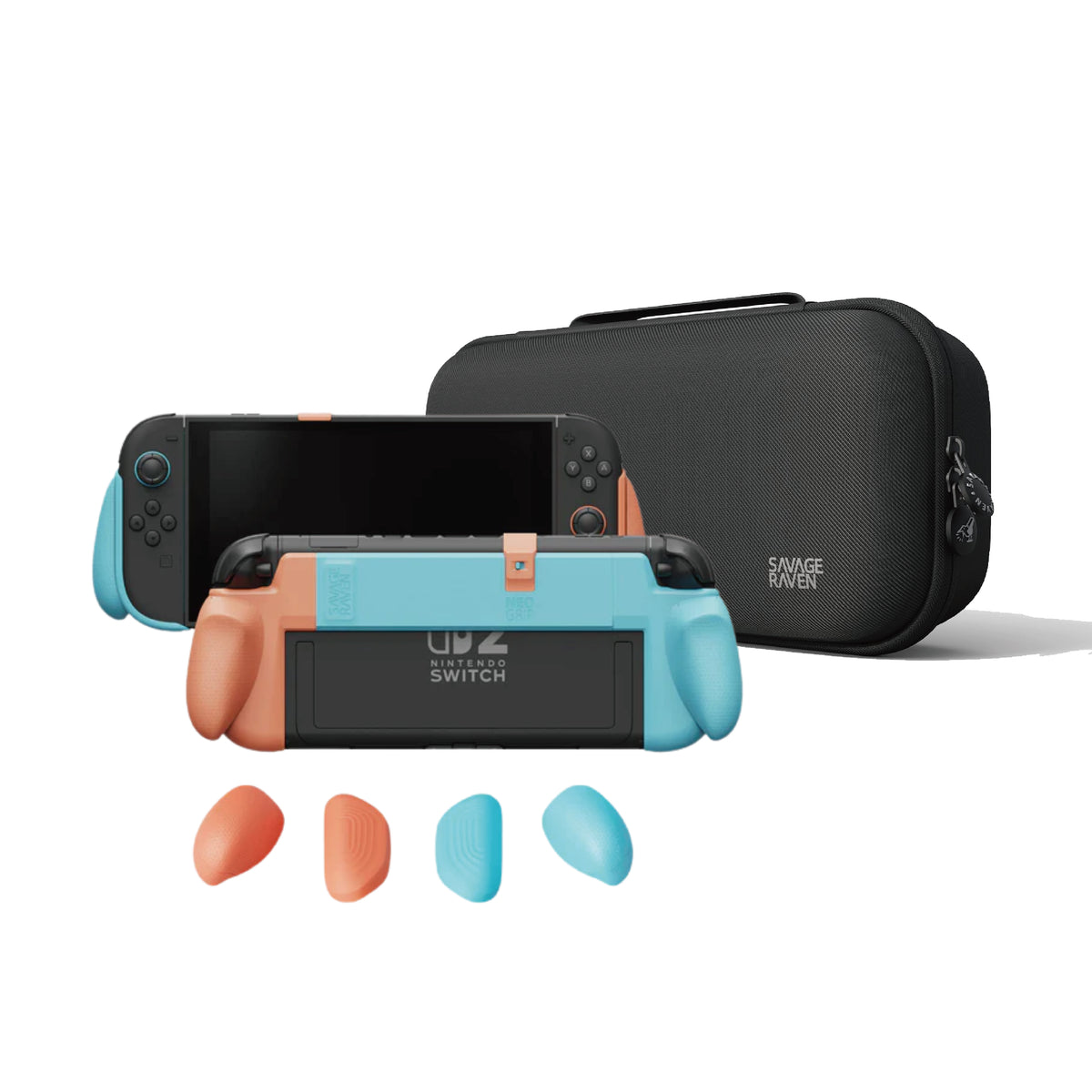 Switch 2握把保護殼 NeoGrip2《首發Day 1限量版》適用NS2的人體工學握把