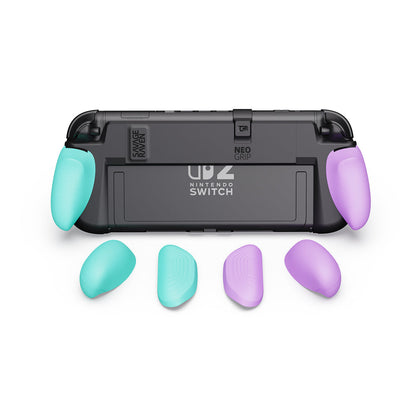 Switch 2握把保護殼 NeoGrip2 適用NS2的人體工學握把(原廠底座相容)
