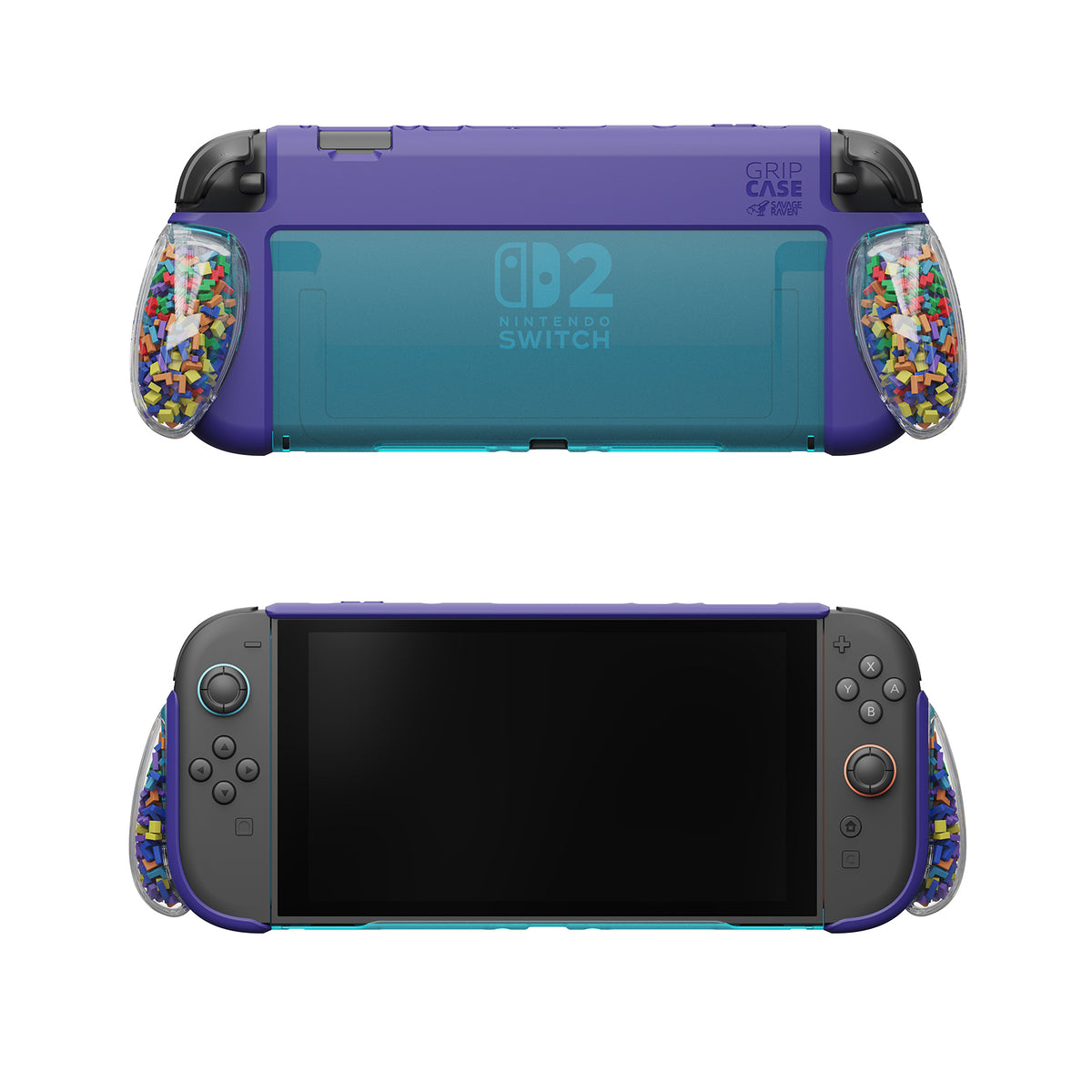 Switch 2『TETR方塊限量版』 積木方塊握把保護殼NeoGrip2 /軟套GripCase2/FissionGrip