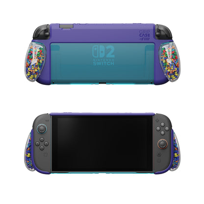 Switch 2『TETR方塊限量版』 積木方塊握把保護殼NeoGrip2 /軟套GripCase2/FissionGrip