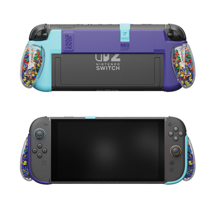 Switch 2『TETR方塊限量版』 積木方塊握把保護殼NeoGrip2 /軟套GripCase2/FissionGrip
